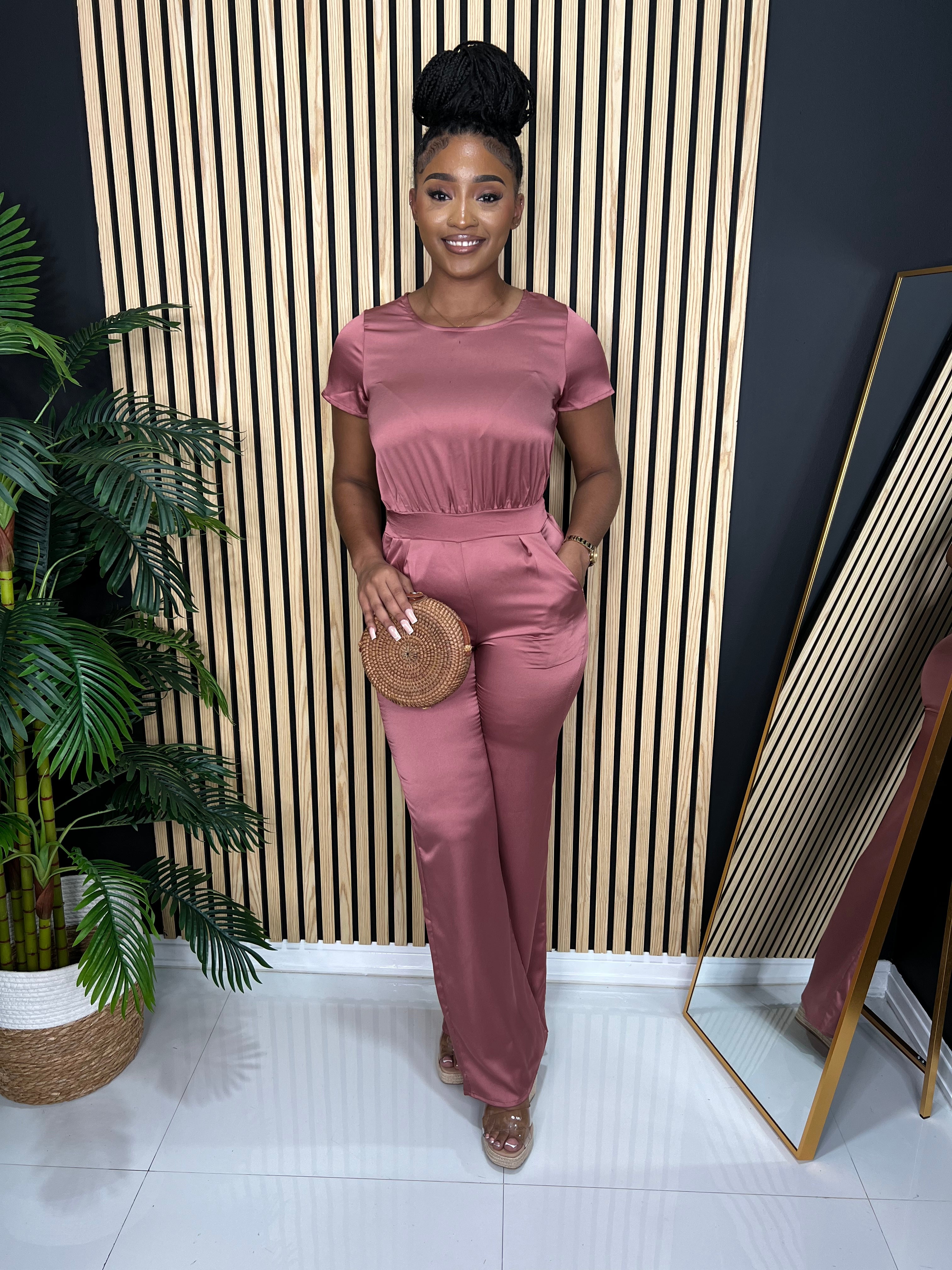 Be You Jumpsuit (Mauve)