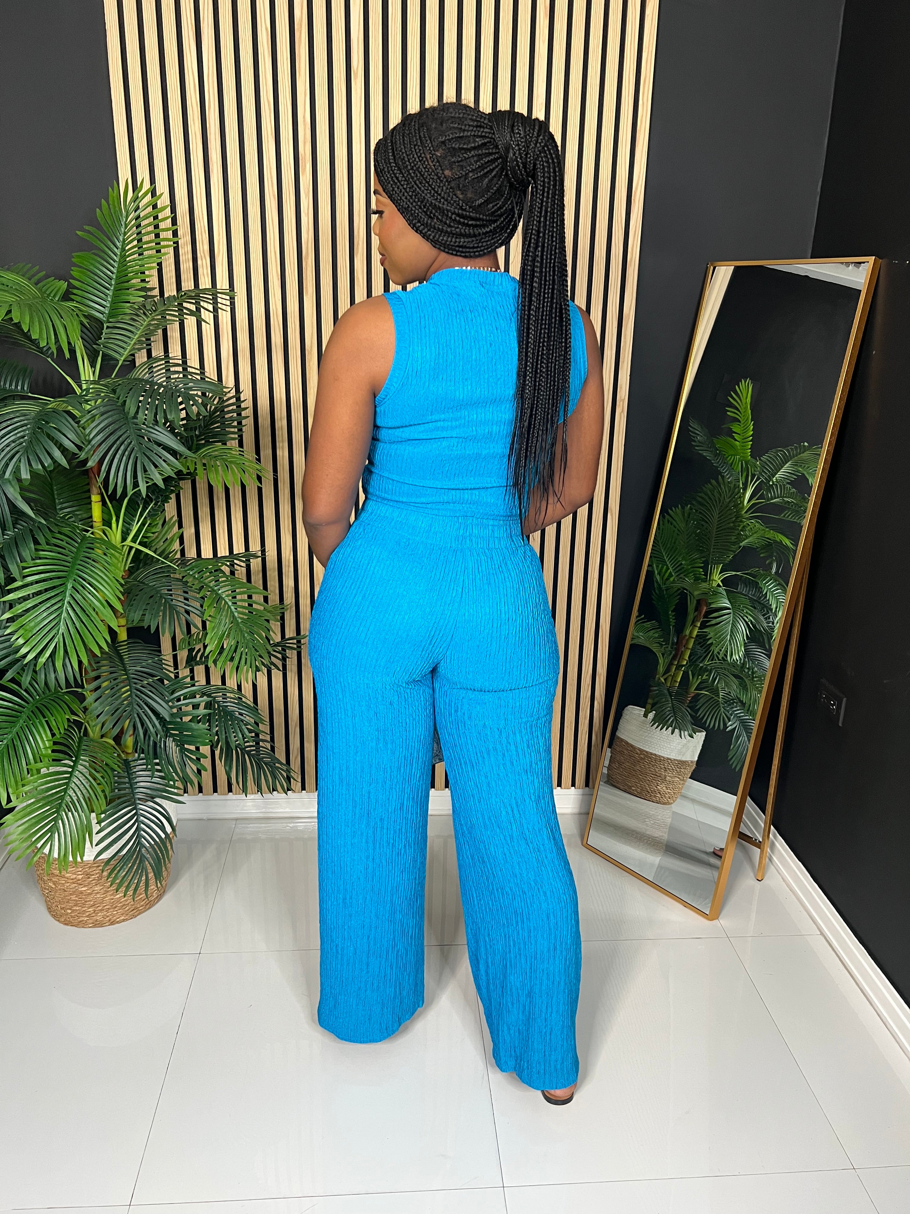 Chill Pants Set (Blue)