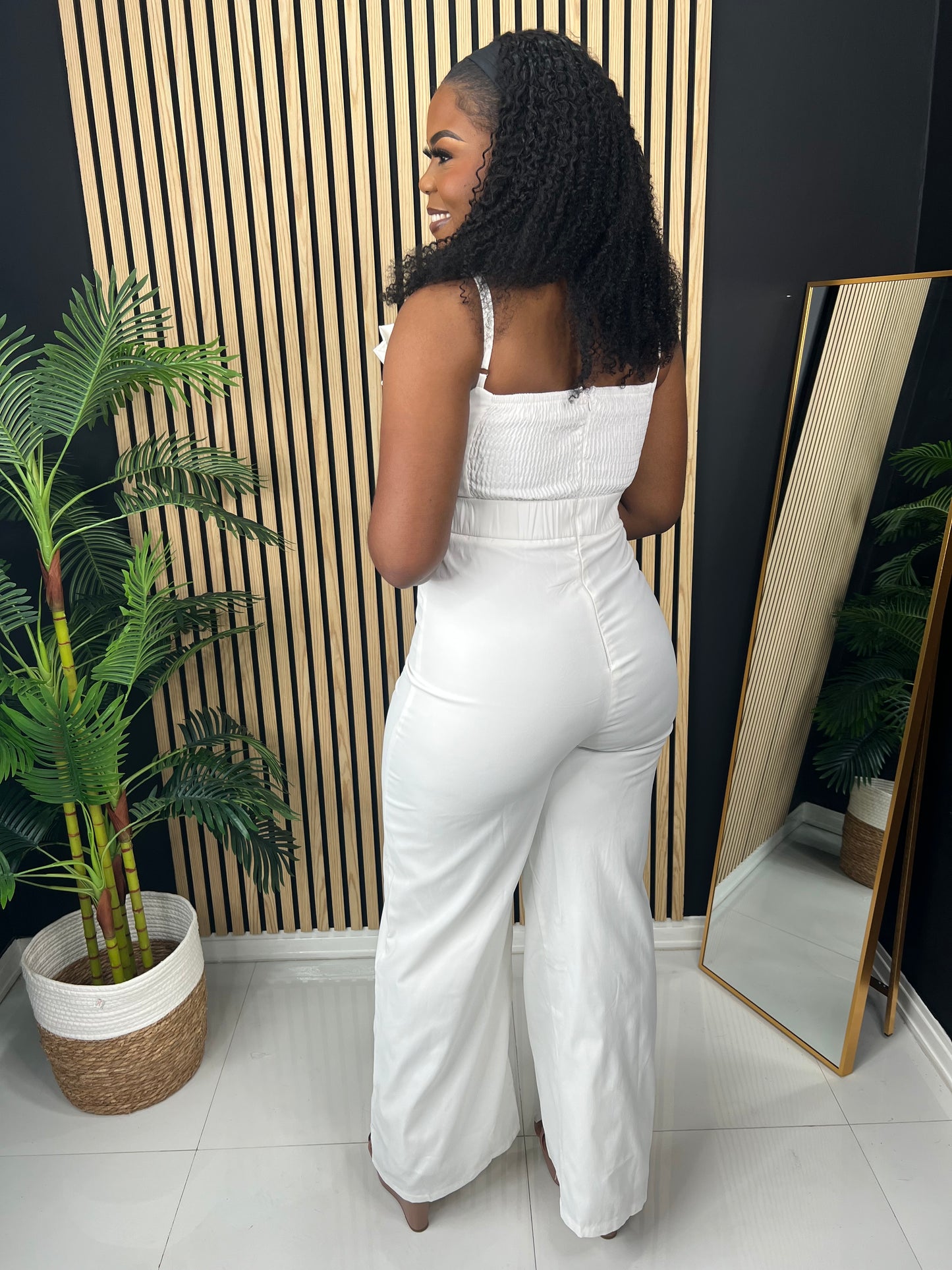 Pretty on Purpose Jumpsuit (White)