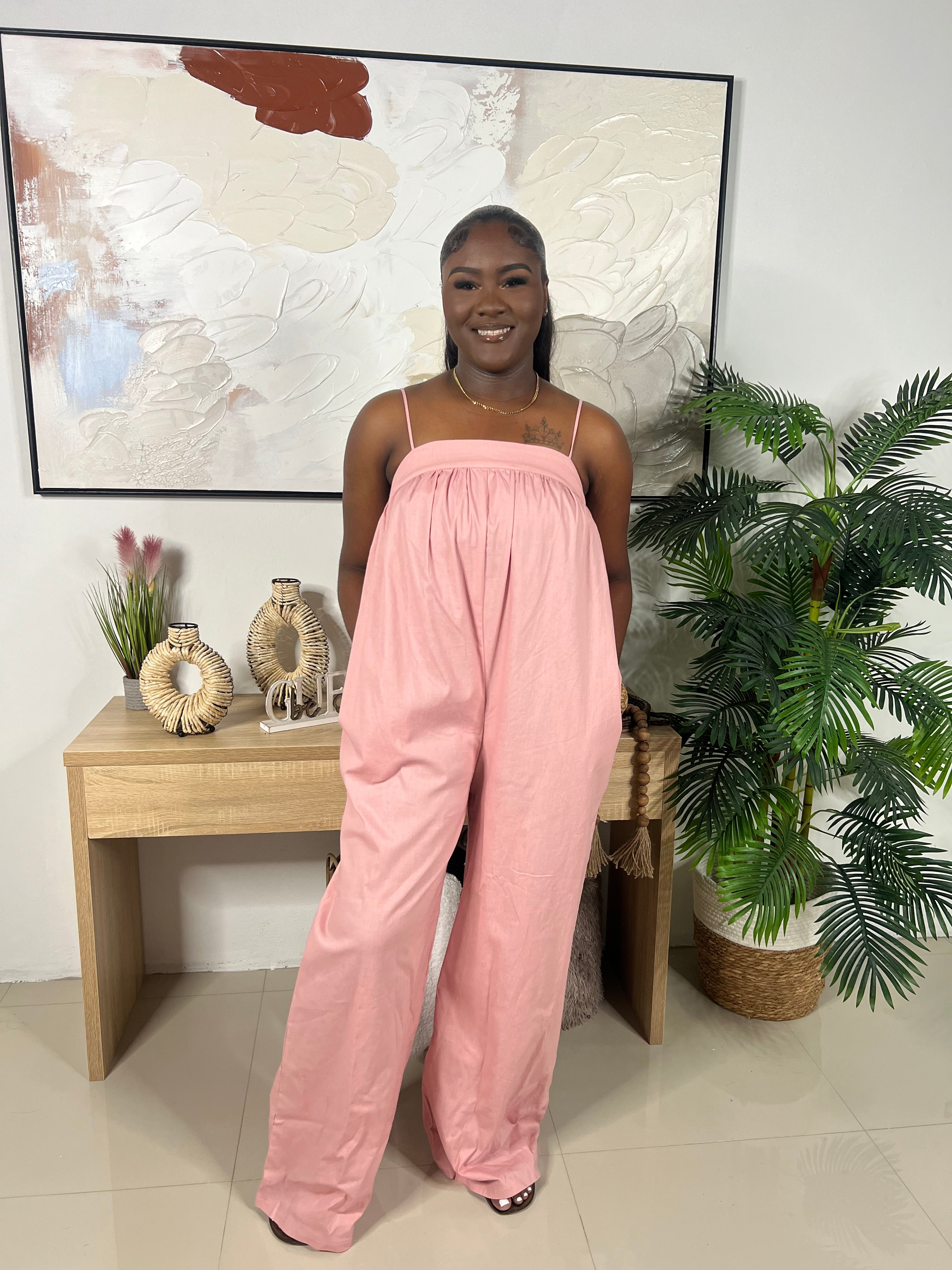 Sunday Breeze Jumpsuit (Muave)